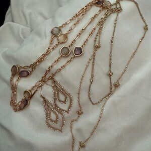 Kendra Scott Rose Gold Bundle